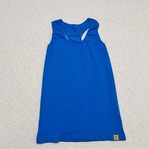 Wonderwink‎ Seamless Tank Top Cami Blue Size Small Ribbed